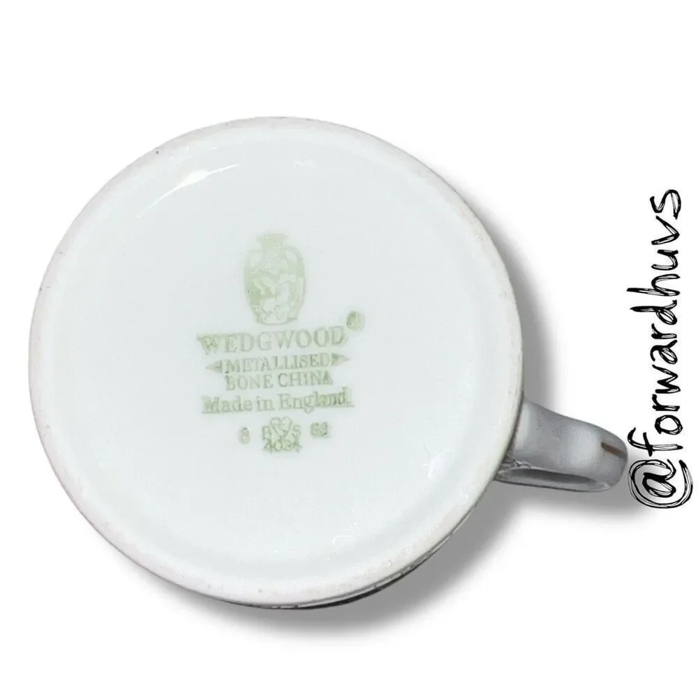 Wedgwood Metallised Bone China Made in England